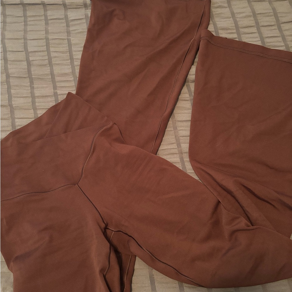 Offline Brown xs Flare leggings